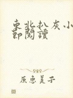 东北扒灰小说分节阅读