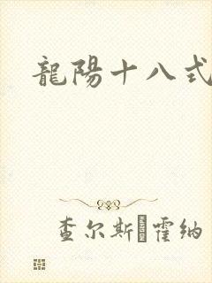 龙阳十八式