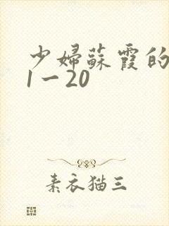 少妇苏霞的沉沦1一20