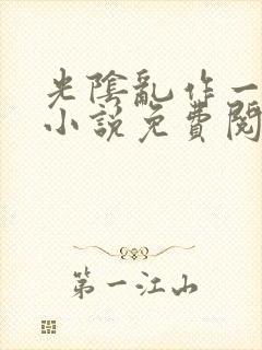 光阴乱作一团的小说免费阅读