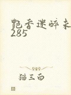 艳香迷醉未删节285