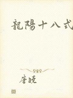 龙阳十八式