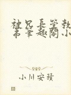 被兄长管教的弟弟笔趣阁小说