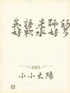 英语老师的兔子好软水好多