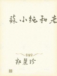 苏小纯和老苏