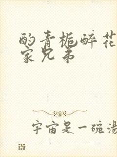 酌青栀醉花阴贺家兄弟