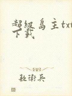 超级岛主txt下载