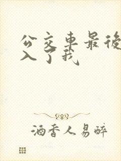 公交车最后一排入了我