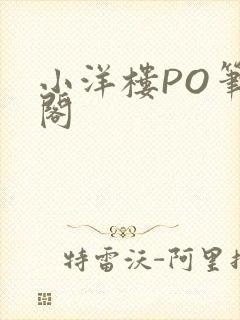 小洋楼PO笔趣阁