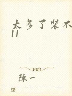 太多了装不下H11