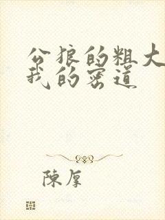 公狼的粗大挺进我的密道