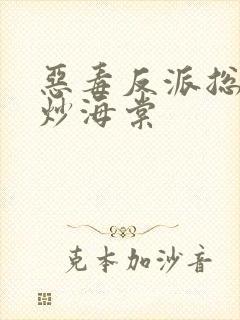 恶毒反派总被爆炒海棠