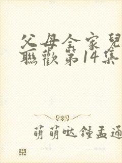 父母全家儿女大联欢第14集