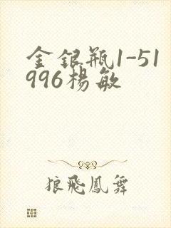 金银瓶1-51996杨敏