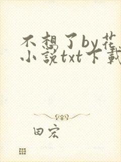 不想了by花卷小说txt下载