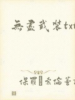 无尽武装txt