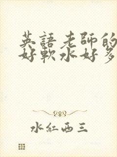 英语老师的兔子好软水好多