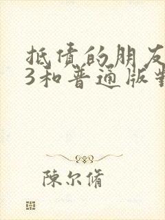 抵债的朋友麦子3和普通版对比