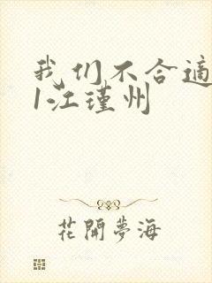 我们不合适1v1江瑾州