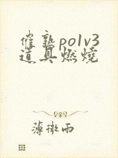 催熟po1v3道具燃烧