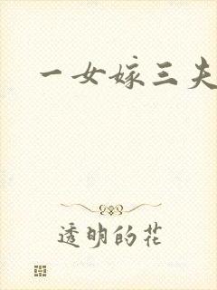 一女嫁三夫