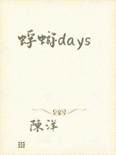 蜉蝣days