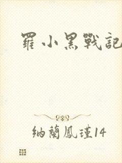 罗小黑战记小说