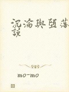 沉沦与堕落的小说