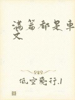 满篇都是车的古文