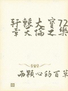 轩辕大宝720章天伦之乐