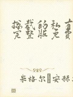 总裁的私有宝贝完整版免费阅读