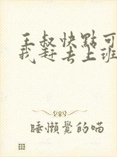 王叔快点可以吗我赶去上班