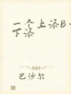 一个上添B一个下添