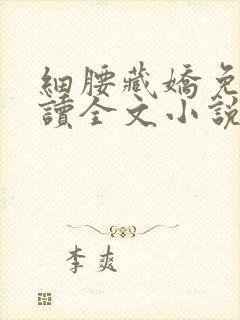 细腰藏娇免费阅读全文小说苏珞浅