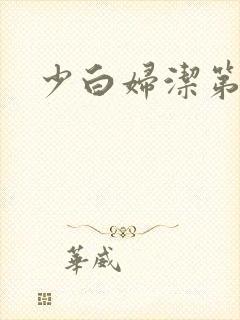 少白妇洁第二部