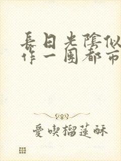 长日光阴似箭乱作一团都市言情