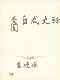 李自成大干陈圆圆