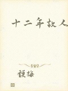 十二年故人戏