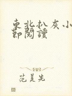 东北扒灰小说分节阅读