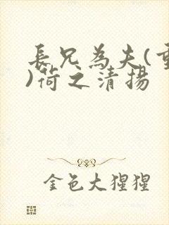 长兄为夫(重生)荷之清扬