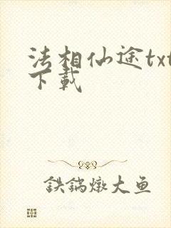 法相仙途txt下载
