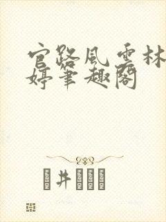 官路风云林海姜婷笔趣阁