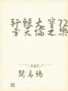 轩辕大宝720章天伦之乐