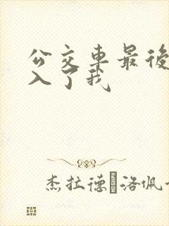 公交车最后一排入了我