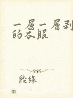 一层一层剥开你的衣服