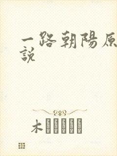 一路朝阳原著小说
