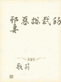 邪恶总裁的娇宠妻