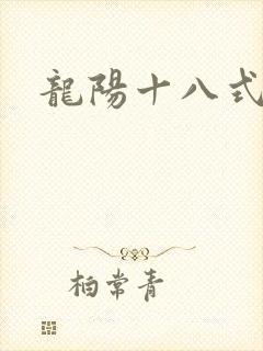 龙阳十八式