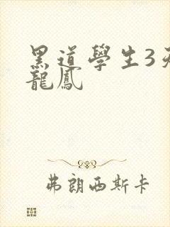 黑道学生3天门龙凤