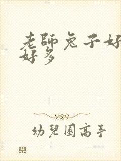 老师兔子好软水好多